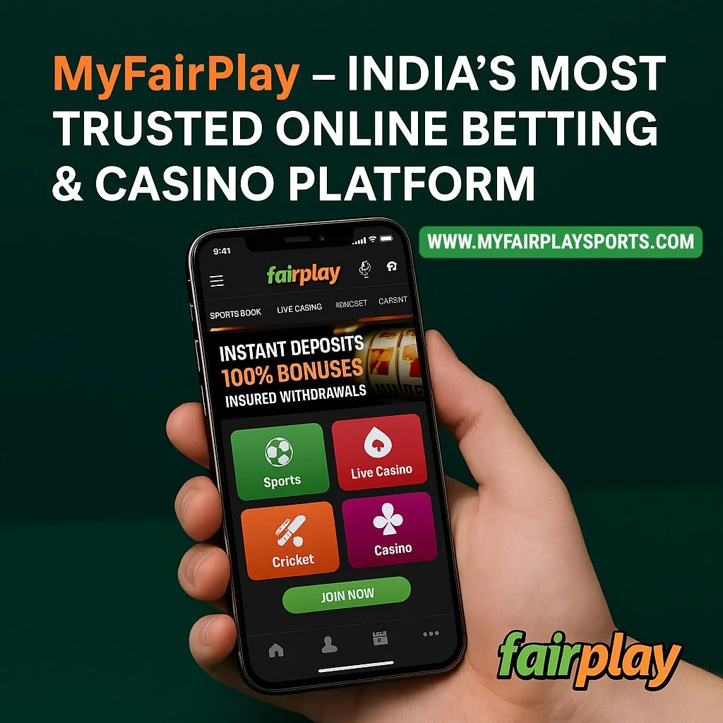 MyFairPlay – India’s Most Trusted Online Betting & Casino Platform