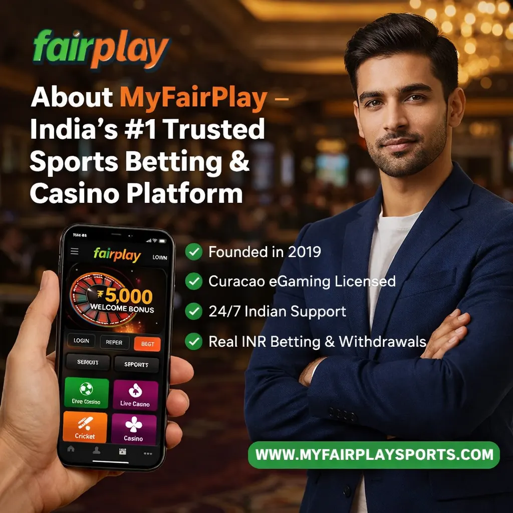 About MyFairPlay – India’s #1 Trusted Sports Betting & Casino Platform