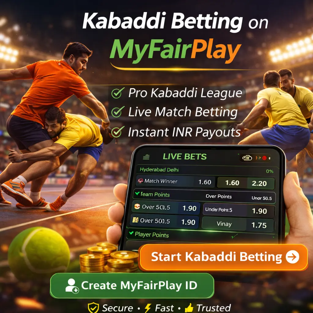 Kabaddi Betting on MyFairPlay
