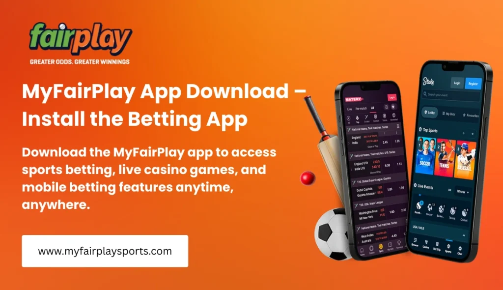 MyFairPlay App Download – Install the Betting App